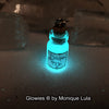 Alice Drink Me Bottle Glow in the dark Potion Jar Necklace
