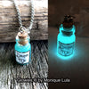 Alice Drink Me Bottle Glow in the dark Potion Jar Necklace