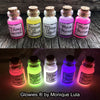 Moonlight White Glow in the dark Potion Jar Necklace