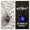 Angel Wings Flying Orb Glow Locket ®