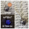 Purple Orb Glow Locket ® Heart Glowing Necklace