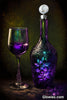 Crescent Moon Glow in the dark bottle topper