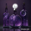 Crescent Moon Glow in the dark bottle topper