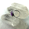 Opal Glow Glass Victorian Adjustable Ring