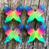 Rainbow Glow Butterfly Necklace