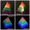 Handmade Rainbow Glow Pyramid Prism