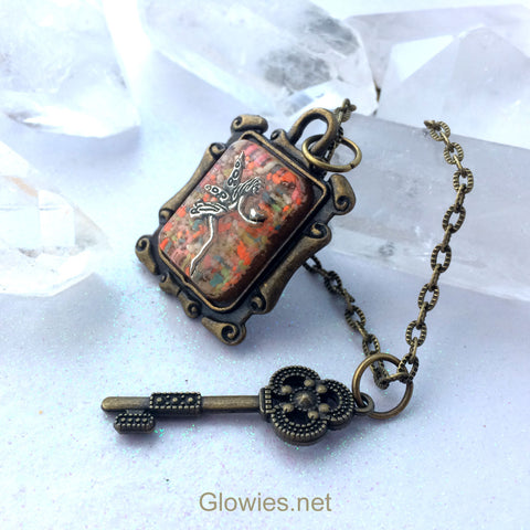 Fairy Portrait Glow Necklace