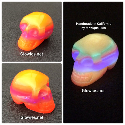 Handmade Glowing Skull