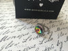 Volcano Crystal Adjustable Victorian Ring