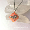 Frozen Dragonfly Glow Necklace