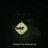 Frozen Dragonfly Glow Necklace