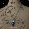Healing Stone Aurora Borealis Rainbow Hematite Glow Orb Necklace
