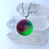 Rainbow Full Moon Glowing Necklace