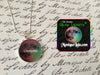 Rainbow Full Moon Glowing Necklace