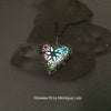 Rainbow Heart Glow Locket