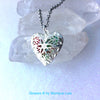 Rainbow Heart Glow Locket