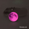 Full Pink Moon Glow Pendant