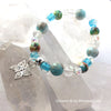 Secret Garden Glow Glass Stretch Bracelet