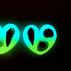 Glowing Ocean Heart Real Seashells Glowie Pendants