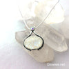 Oval Goddess Crystal Glow Glass Necklace