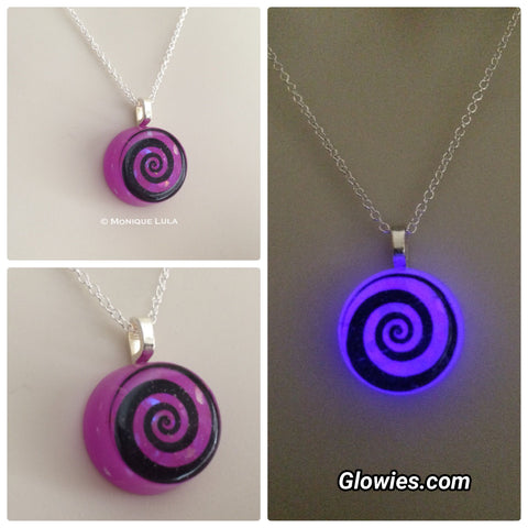 Spiral Glow Necklace