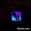 Horse Kiss Glow in the dark Necklace