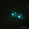 Glow in the dark Star Post Earrings