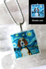 Starry Night Dogs Glow Necklace - Choose your breed