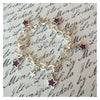 Glowing Galaxy of Stars Link Charm Bracelet