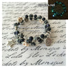 Sugar Skull Glow Galaxy Bracelet