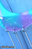 Aqua Purple Glow Moon Sun Catcher Rain Drop Mobile