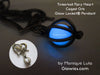 Tinkerbell Fairy Heart Caged Orb Glow Locket® Pendant