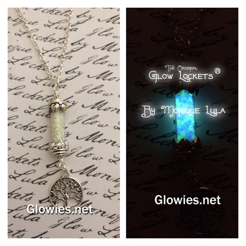 Tree of Life Glow Lantern Necklace
