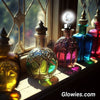 Crescent Moon Glow in the dark bottle topper