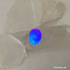 Twilight Glass Oval Glow Glass Necklace
