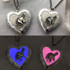 Unicorn Heart Glow Locket for Pictures