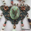 Crystal Fairy Victorian Garden Long Beaded Necklace