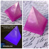 Handmade Violet Amethyst Glow Pyramid