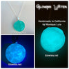 Glowing Water Waves Necklace