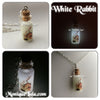 White Rabbit Glowing Bottle Necklace
