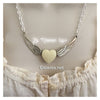 Wings of an Angel Heart Necklace