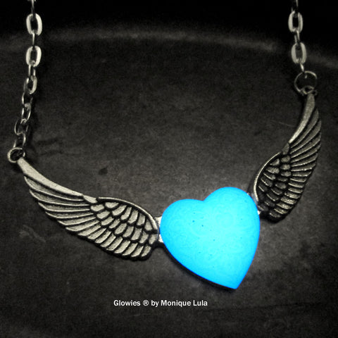 Wings of an Angel Heart Necklace