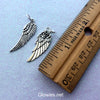 Wing Charm Angel Rose Bird Charms