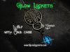 Fenrir Wolf Orb Cage Glowing Locket Materia Necklace