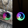 Yin Yang Glow Art Necklace