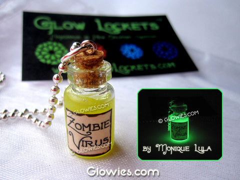 Zombie Virus Potion Bottle